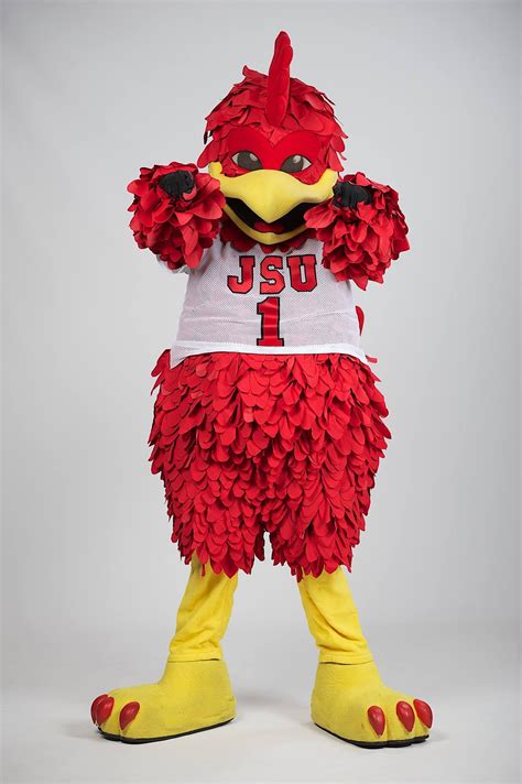 Jacksonville State University's current version of the beloved mascot, Cocky! We love our bird ...