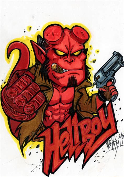 HellBoy by Djiguito on DeviantArt