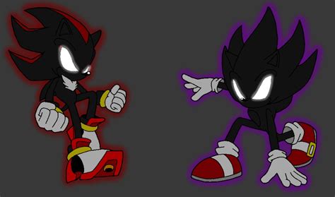 Dark Sonic vs. Dark Shadow by ArloLovinsYT on DeviantArt