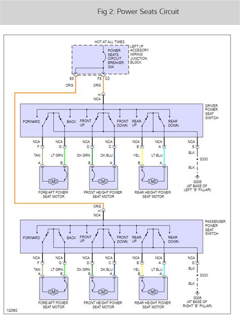 Power Seat Wiring Diagrams: I Have a Pair of 2004 Chevy Impala ...