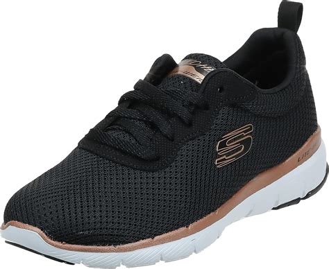 Skechers Women's Flex Appeal 3.0-First Insight Sneakers, Black/Rose ...