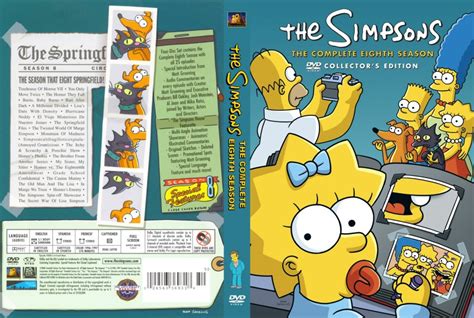 The Simpsons Season 08 - TV DVD Scanned Covers - Simpsons Season 08 :: DVD Covers