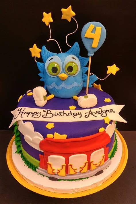 O the Owl Daniel Tiger's Neighborhood cake - le' Bakery Sensual