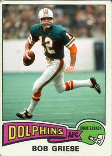 Bob Griese Miami Dolphins | Miami dolphins football, Miami dolphins ...