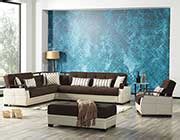 Modern Blue Sectional sofa VG464 | Fabric Sectional Sofas