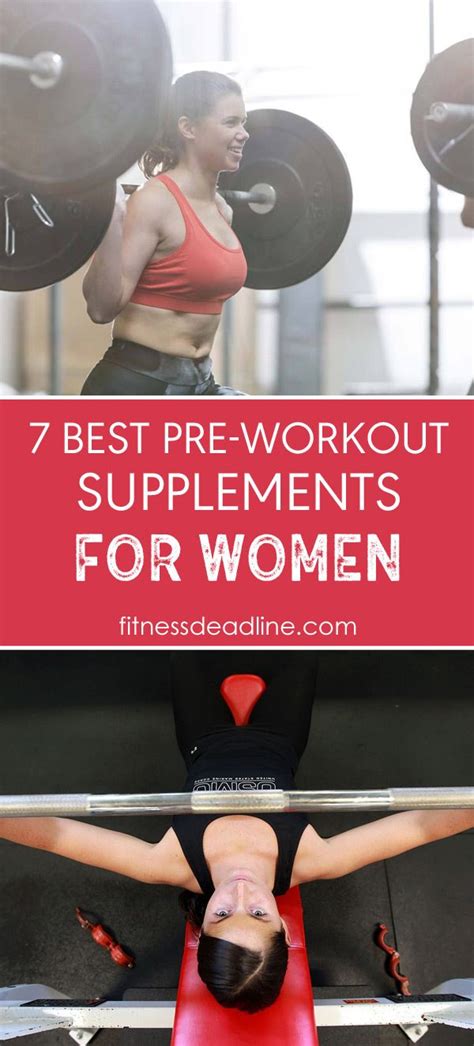 7 Best Pre-Workout Supplements for Women to Take to Step-Up Their ...