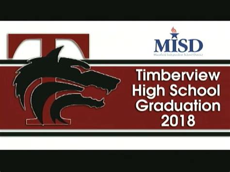 May 25, 2018 Timberview High School Graduation - Mansfield Independent ...