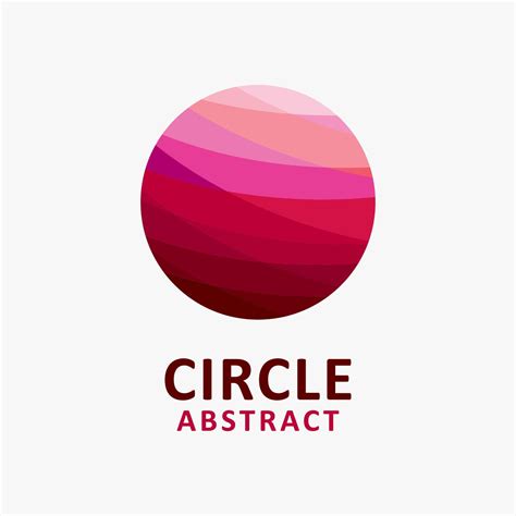 Abstract circle logo design 9694314 Vector Art at Vecteezy