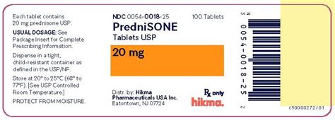 Prednisone: Package Insert - Drugs.com