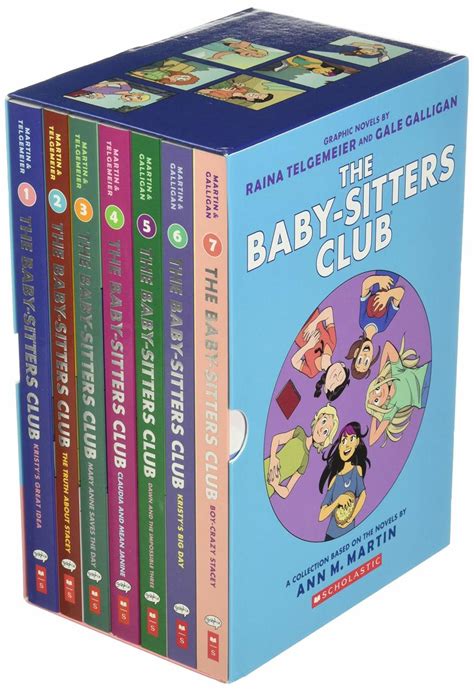 Baby-Sitters Club Graphic Novels #1-7: