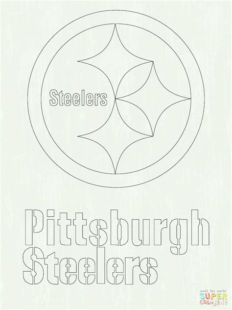 Pittsburgh Steelers Coloring Pages at GetDrawings.com | Free for ...