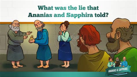 Acts 5 Ananias and Sapphira Kids Bible Stories | Clover Media