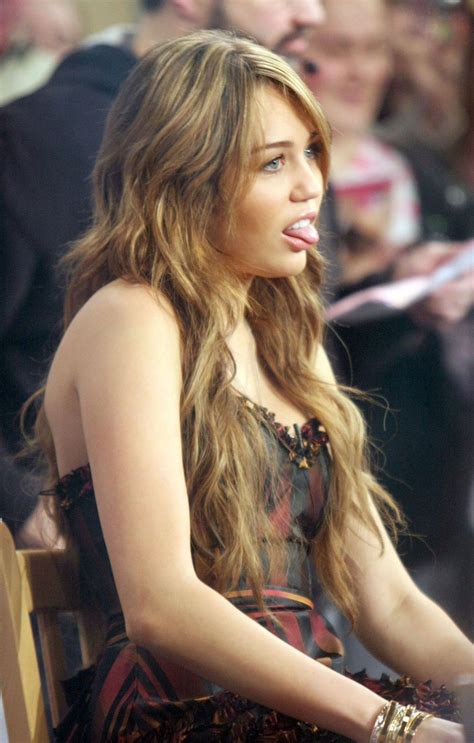 Miley Cyrus Tongue - Superficial Gallery