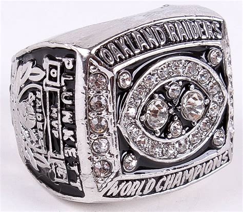 Jim Plunkett Oakland Raiders High Quality Replica 1980 Super Bowl XV ...