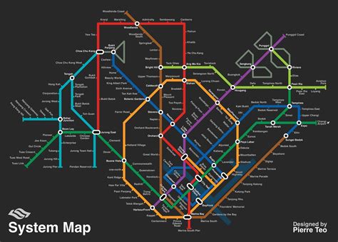 Singapore Mrt Latest Map - Enzoviga