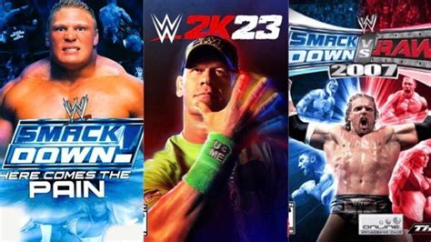 All WWE Games Covers Ranked from Worst to Best