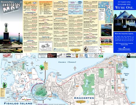 Fidalgo Island tourist map - fidalgo island seattle • mappery