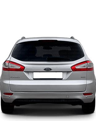 Ford Mondeo 2007-2014 Dimensions Rear View