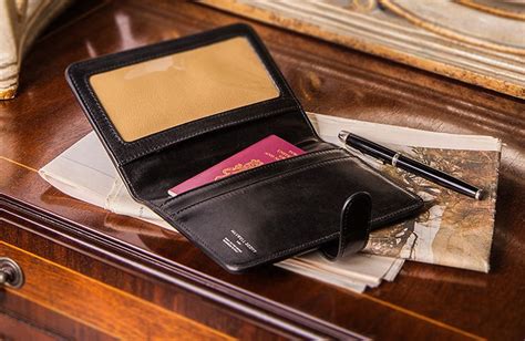 Luxury Leather Travel Document Wallet | The Vieste | 25 Year Warranty