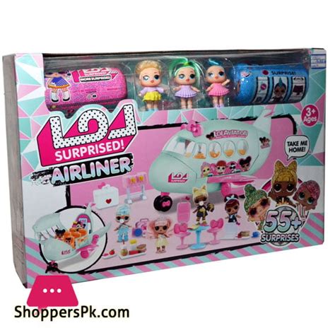 LOL AIRLINER LOL Passenger Plane 2 Dolls 3 Capsules 55+ Surprises in Pakistan