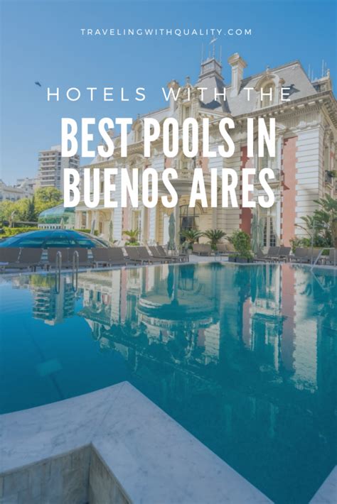 Hotels with the Best Swimming Pools in Buenos Aires