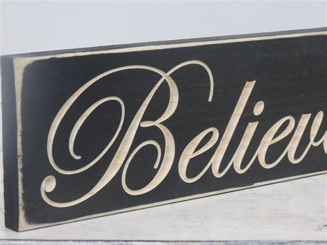 Believe Signchristmas Decorbelievechristmas Signhome - Etsy