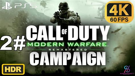 CALL OF DUTY 4 MODERN WARFARE REMASTERED PART 2 - YouTube