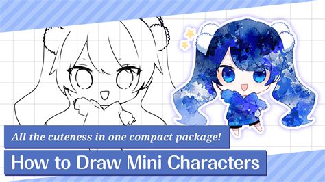 All the cuteness in one compact package! How to Draw Mini Characters ...