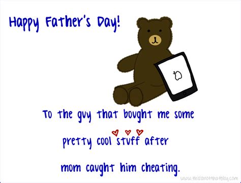 terrible father’s day cards for mediocre dads | this is not that blog