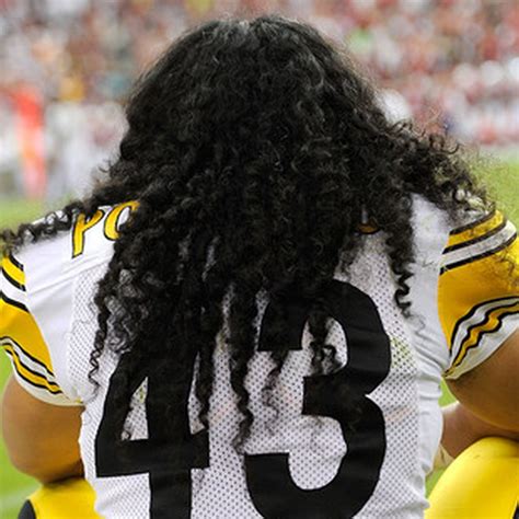 Short Troy Polamalu Hair : Pittsburgh Steelers Legend Troy Polamalu Got His Famous Hair Insured ...