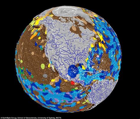 Earth Topographic Map Without Water - Draw A Topographic Map