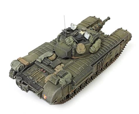 Churchill Tank mk VII, 1:87 resin ready made, painted - Artitecshop