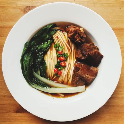 [Homemade] Braised Beef Noodle Soup : r/food