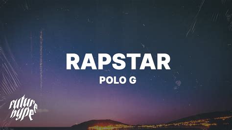 Polo G - RAPSTAR (Lyrics) Chords - Chordify