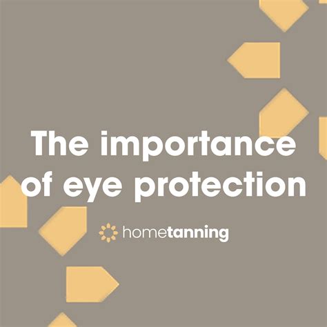 The importance of eye protection - Home Tanning