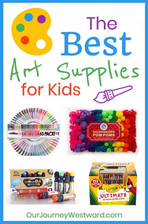 The Best Art Supplies for Kids To Encourage Creativity and Build Skills