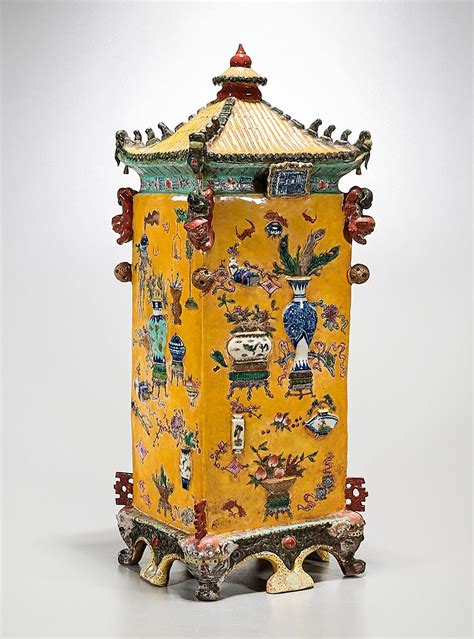 Sold Price: CHINESE ENAMELED PORCELAIN TOWER - January 6, 0121 9:00 AM PST