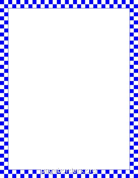 Checkered Border Clip Art Free