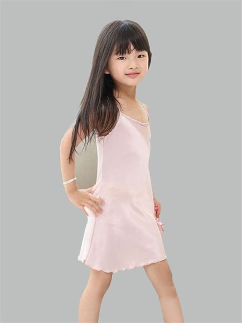 19 Momme Lace Up Girls Silk Slip Nightgown [FS160] - $79.00 ...