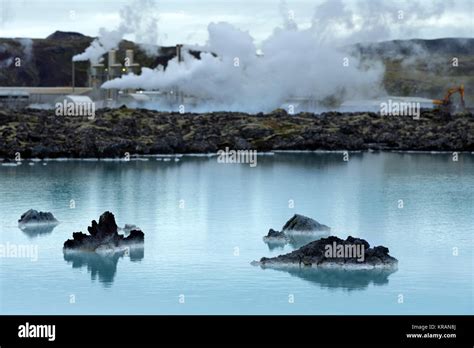 Geothermal Power Station in Iceland Stock Photo - Alamy