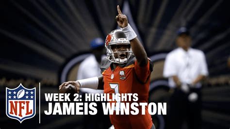 Jameis Winston Highlights (Week 2) | Buccaneers vs. Saints | NFL - YouTube