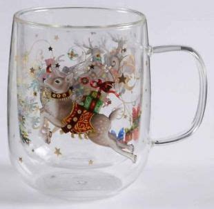 WILLIAMS SONOMA - Double Wall Glass Coffee Mugs