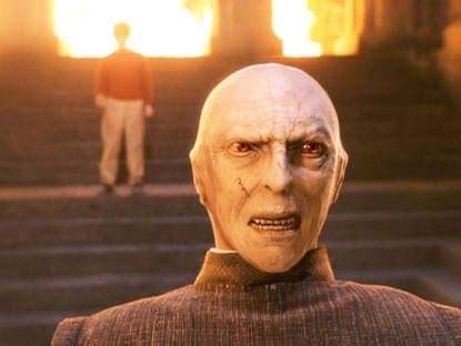 Wondering why this Voldemort had a nose... : r/harrypotter