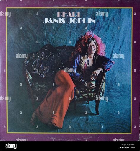 Janis Joplin - Pearl - Vintage vinyl album cover Stock Photo - Alamy