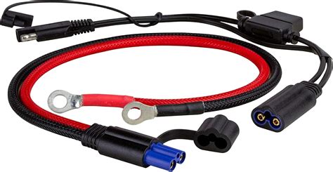 Scosche PBJQC PowerUp QuickConnect PowerSport Battery Jumper Leads Cable with SAE Trickle ...