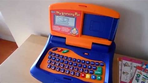 VTECH MY LEARNING PAL TOY Laptop Computer with educational English Games - YouTube