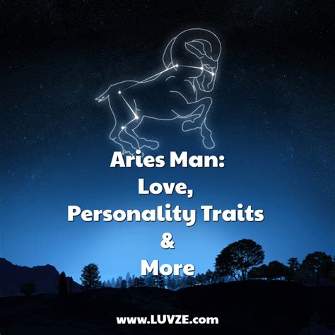 Aries Man: Love, Personality Traits And More (March 21 – April 19)