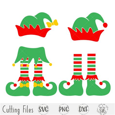 Elf Svg Girl Elf Svg Boy Elf Svg Elf Hat Svg Christmas Elf Svg Kids Christmas Svg Christmas Svg ...