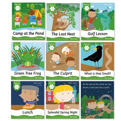 CP00052401 - Smart Kids: Phase 4a Fiction Books - Pack of 8 | Findel ...