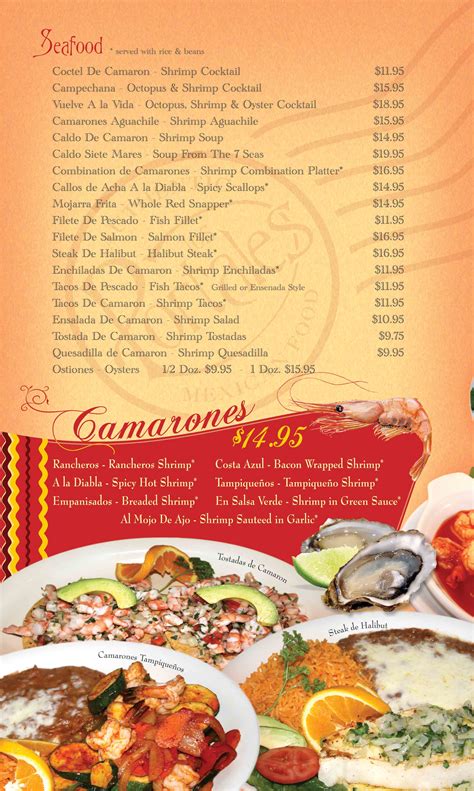 Menu - Los Portales